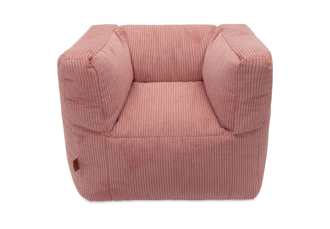 Jollein Soffa Barnfåtölj Beanbag Corduroy Wild Rose