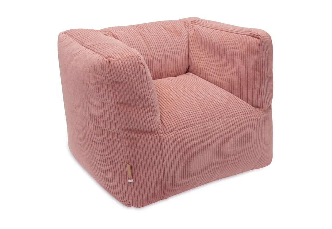 Jollein Soffa Barnfåtölj Beanbag Corduroy Wild Rose