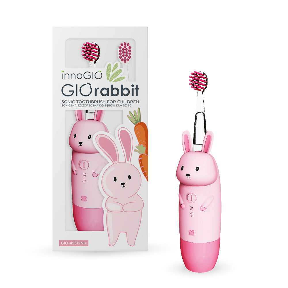 Innogio GIO Rabbit Sonic Eltandborste Pink
