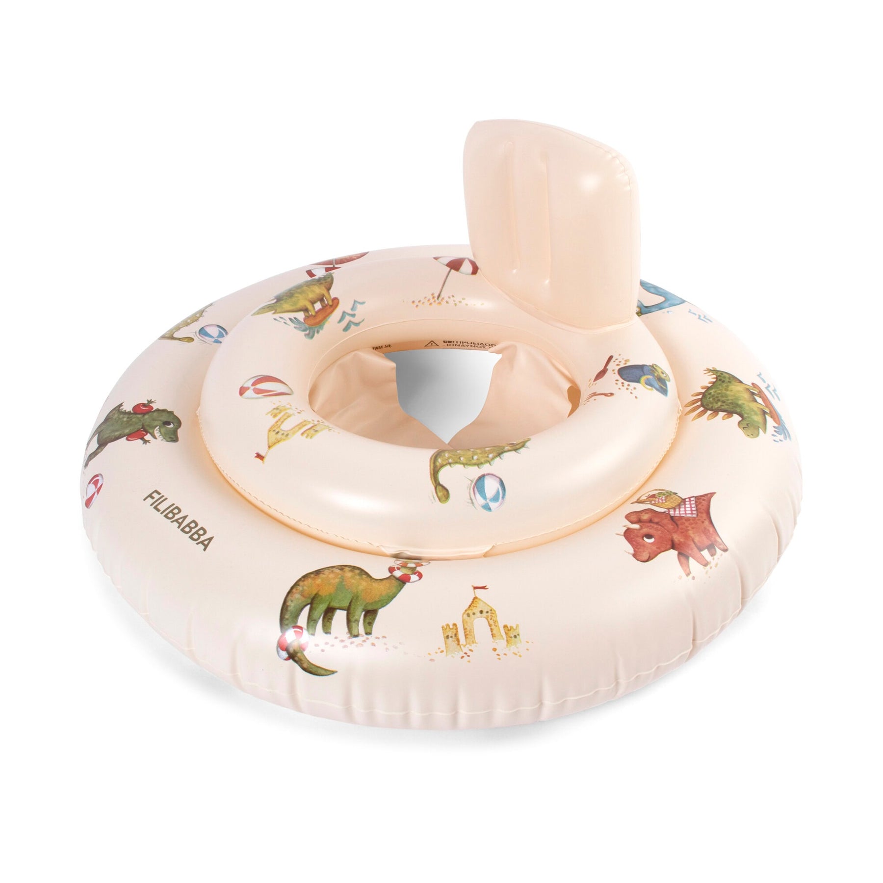 Filibabba Babybadring Dino Beach