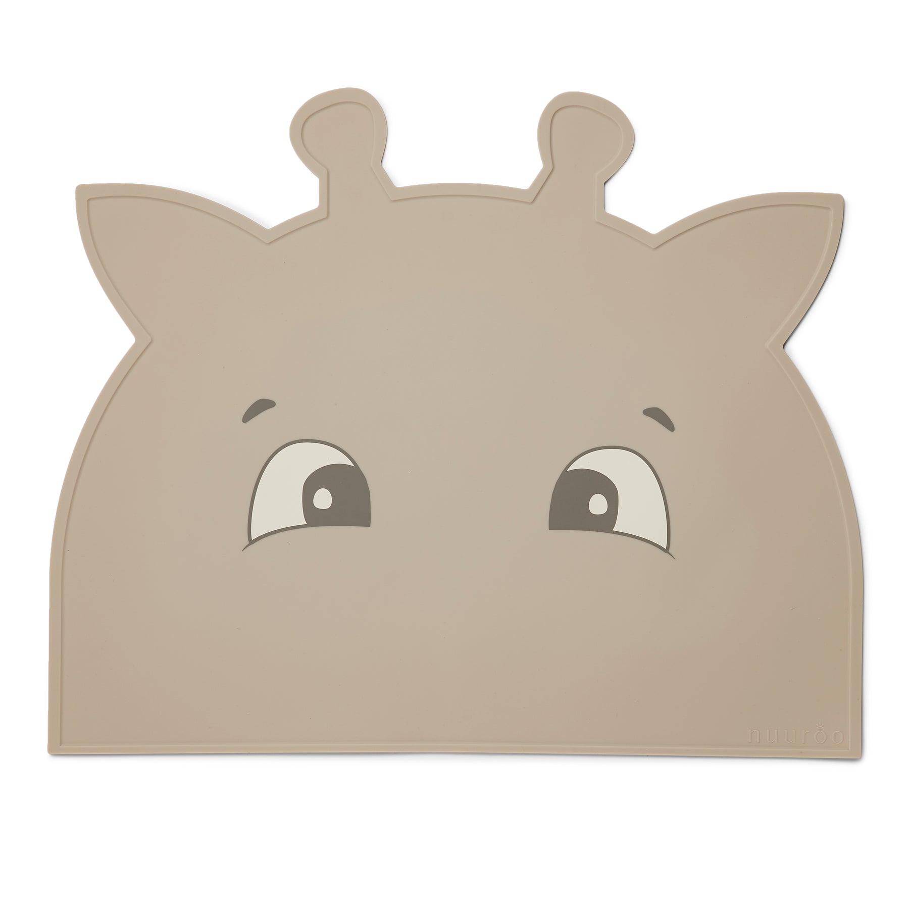 Nuuroo Albert Silikon Bordstablett Giraffe Cobblestone