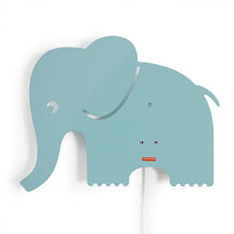 Roommate Vägglampa Elefant Blå