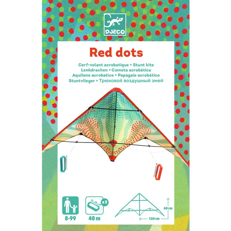 Djeco Stuntdrake Red Dots