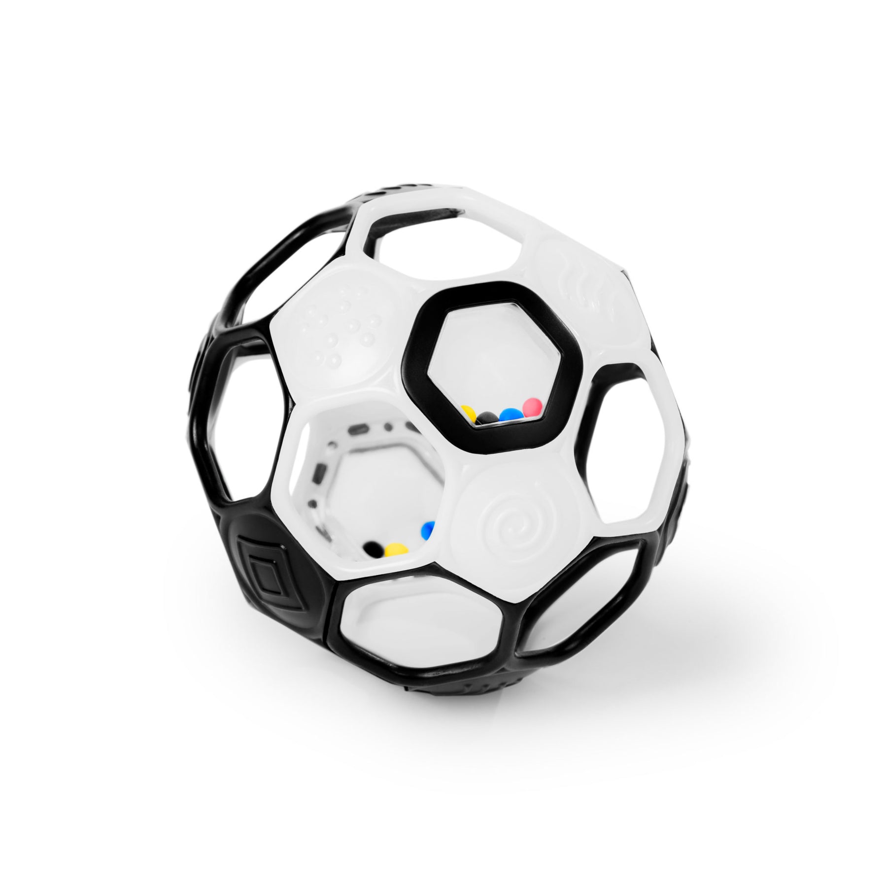 Oball Aktivitetsleksak Fotboll Vit / Svart