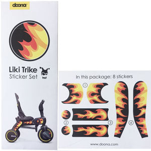Doona Liki Sticker Set Flames