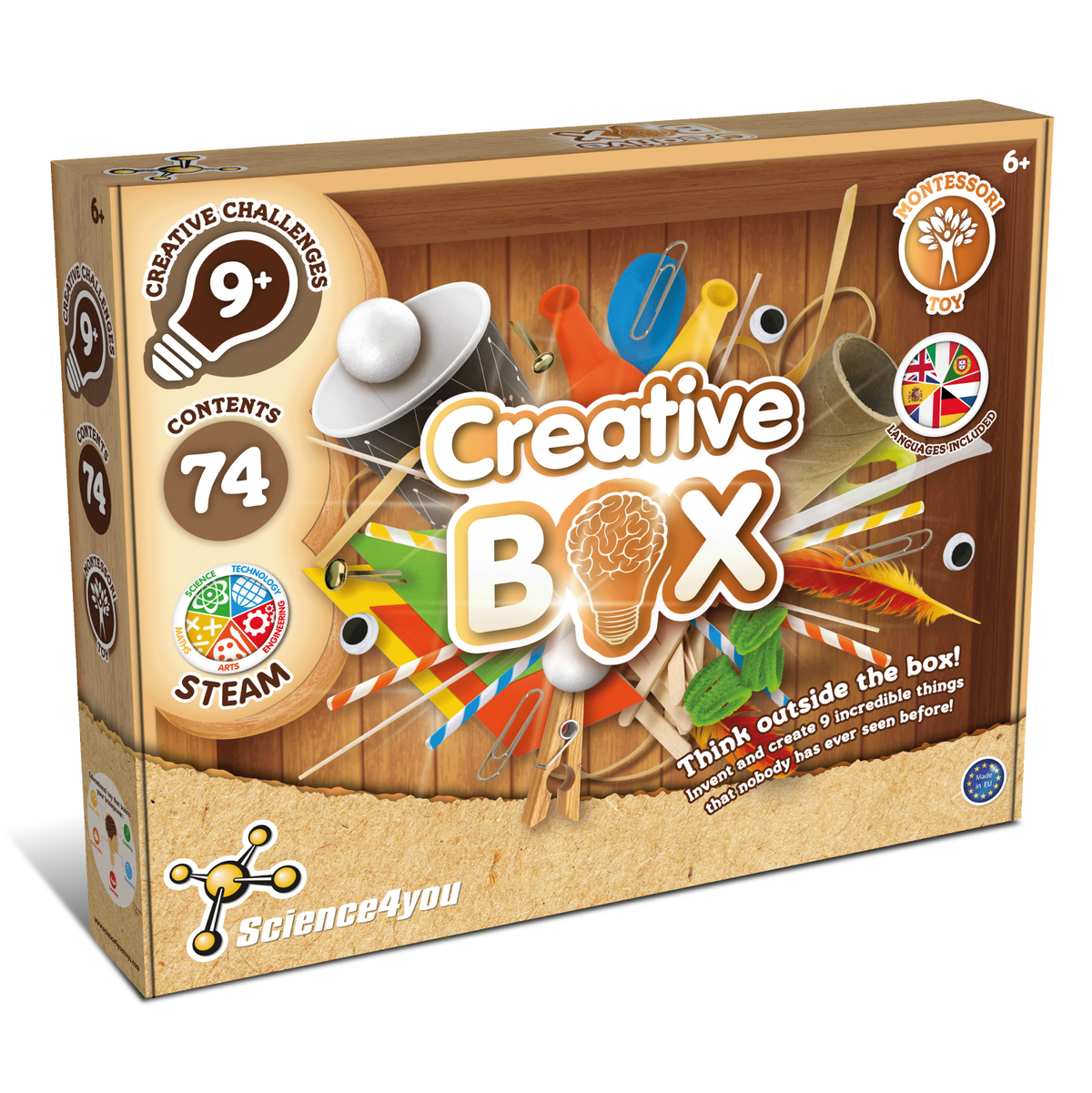 Science4you-Creative Box Montessori Experimentkit