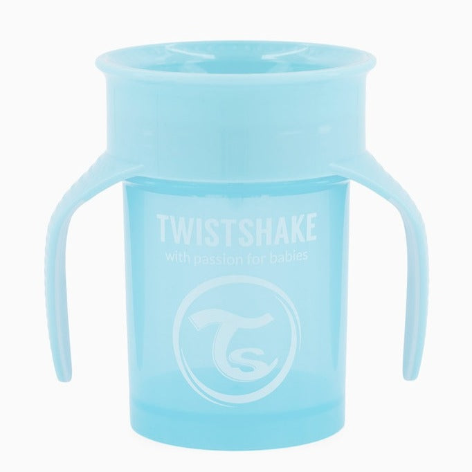Twistshake 360-träningsmugg 230ml Pastel Blå