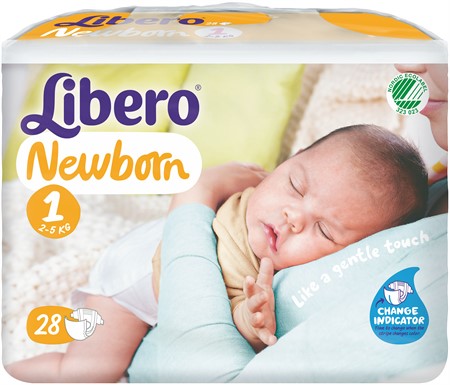 Libero Blöja Newborn 2-5 Kg 24st