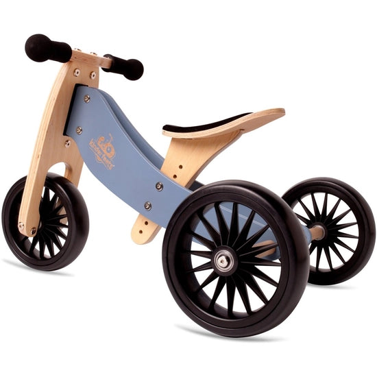 Kinderfeets Ecofriendly Trehjuling Sparkcykel Barn Blå
