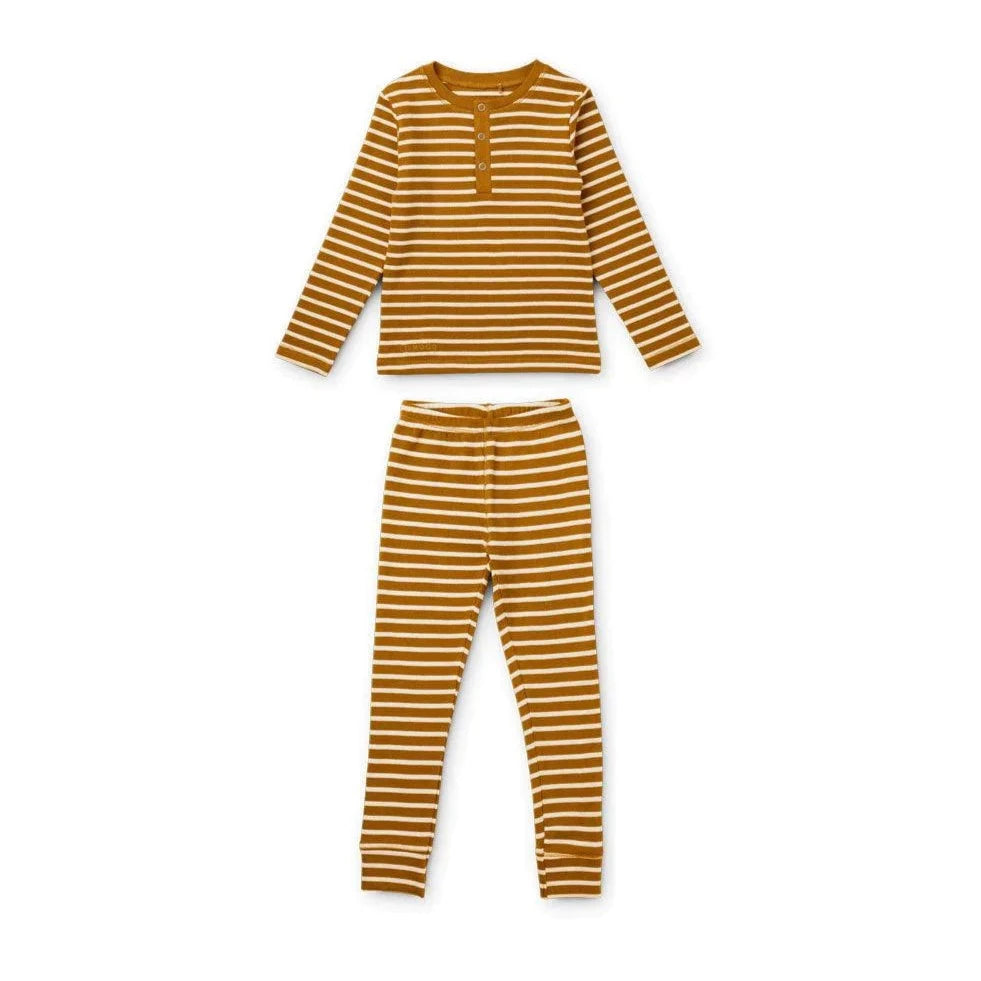 Liewood Wilhelm Pyjamas Set Golden caramel/sandy