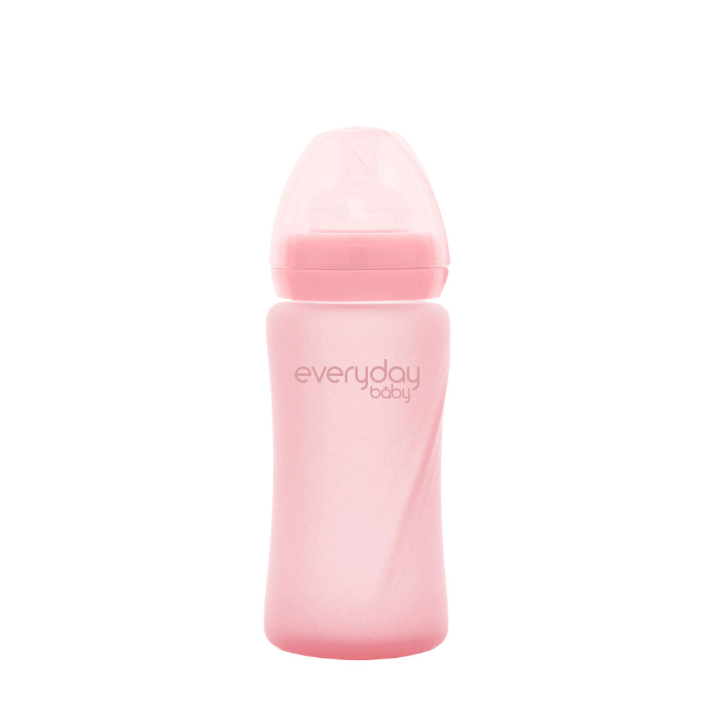 Everyday Baby Nappflaska I Glas Healthy+ Rose Pink 240 ml 1-pack