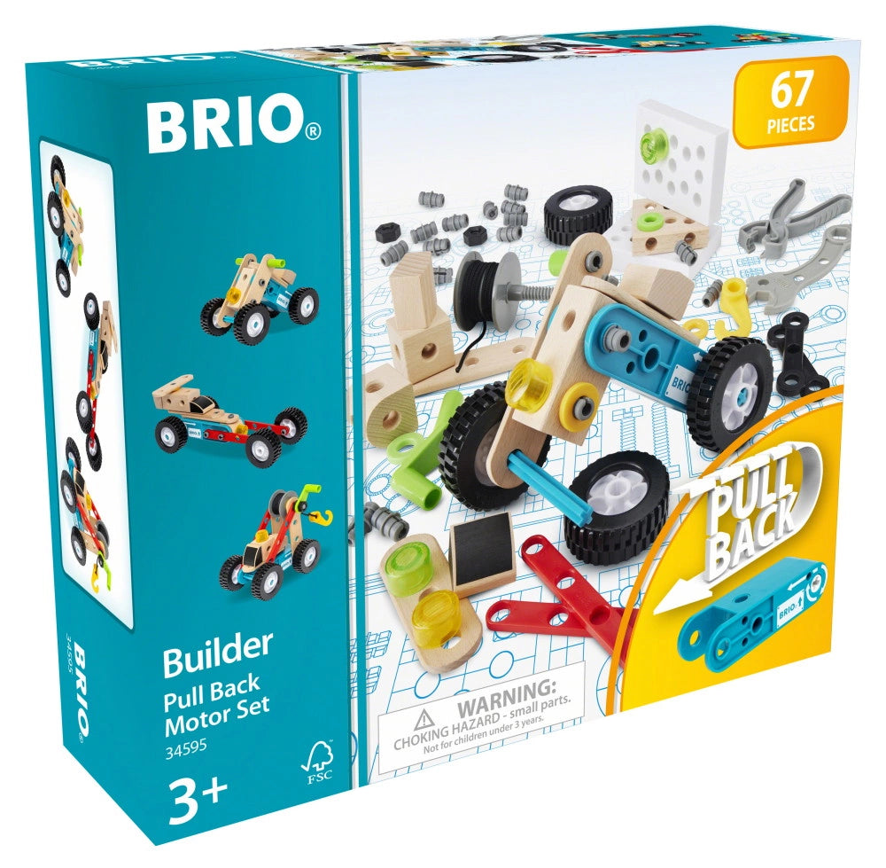 Brio Builder Uppdragbar Motor Set 67 delar