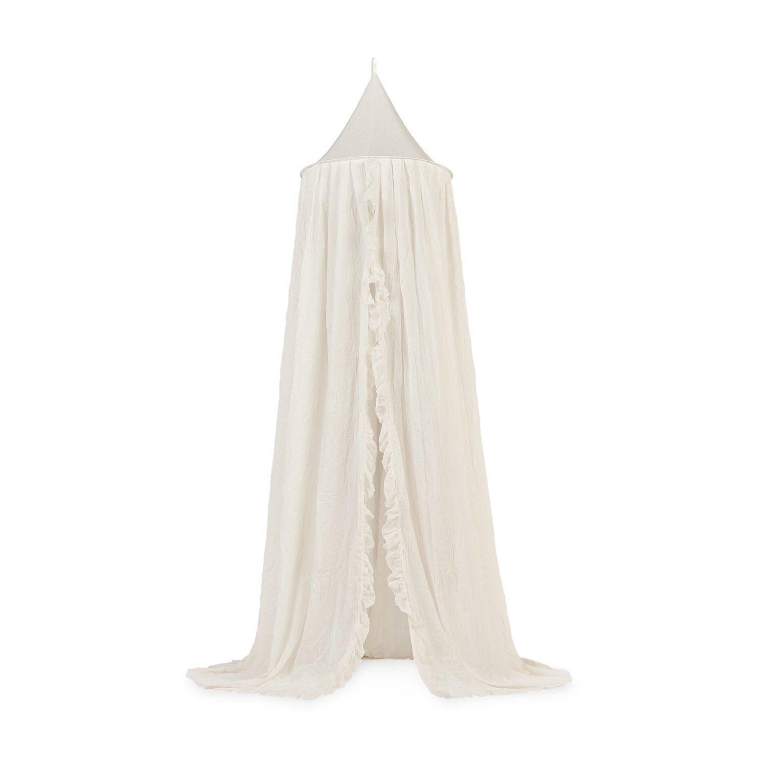 Jollein Sänghimmel vintage volang 245cm Ruffle Ivory