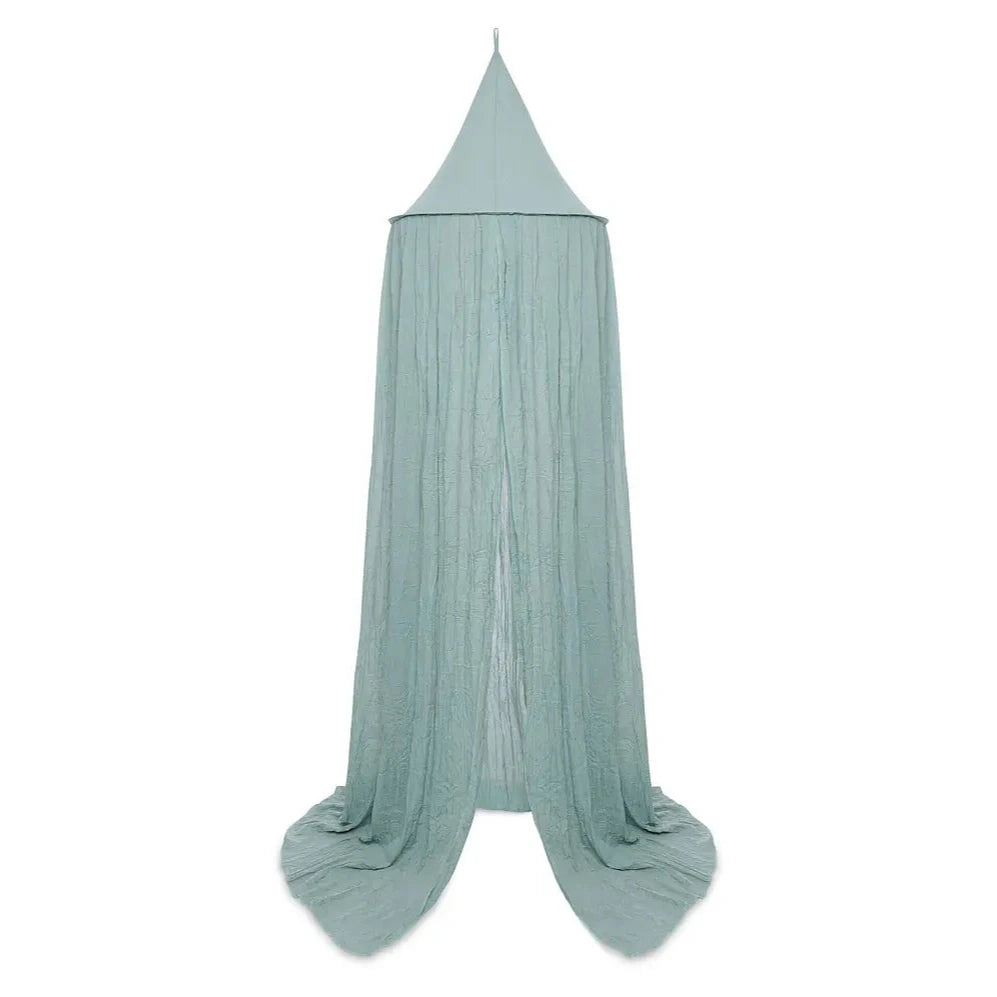 Jollein Sänghimmel vintage 245cm Sea Green