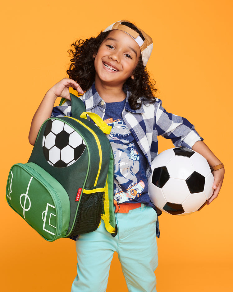 Skip Hop Spark Style Little Kid Backpack "Fotboll"