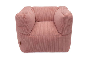 Jollein Soffa Barnfåtölj Beanbag Corduroy Wild Rose