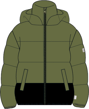 Reima Vinterjacka Teisko Khaki green