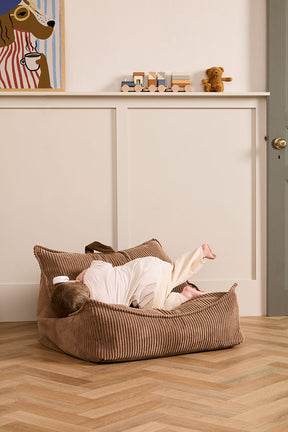 Kids Concept Sittsäck Brun