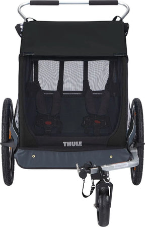 Thule Coaster XT Cykelvagn Med Promenadkit Svart