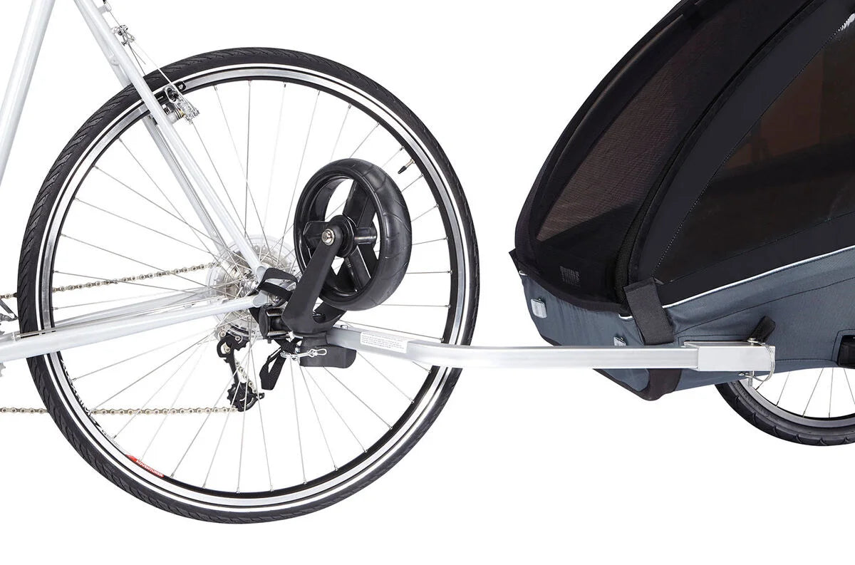 Thule Coaster XT Cykelvagn Med Promenadkit Svart