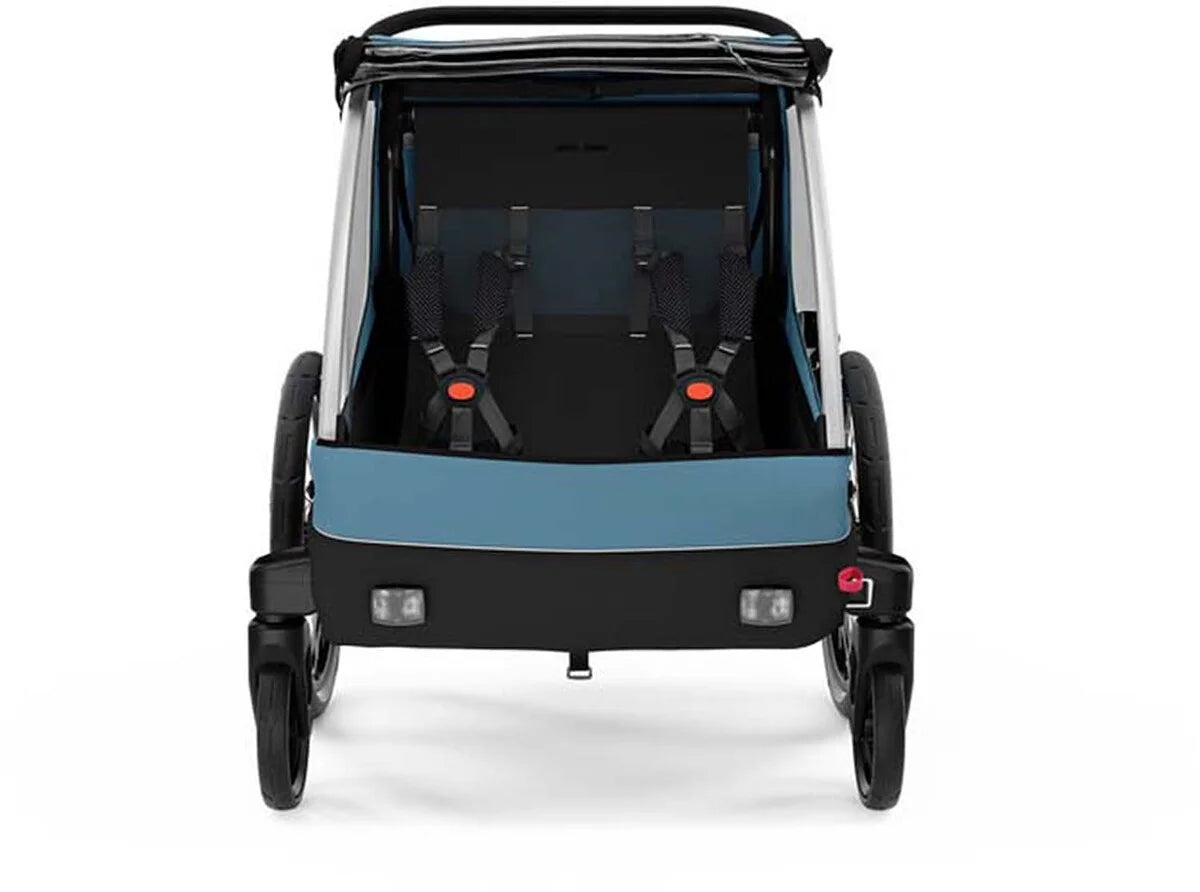 Thule Courier 2 Cykelvagn Aegean Blue