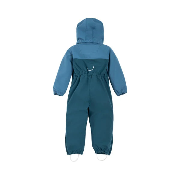 Viking Play Softshell Playsuit Overall Denim Blå