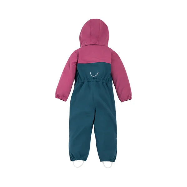 Viking Play Softshell Playsuit Overall Plum Rosa