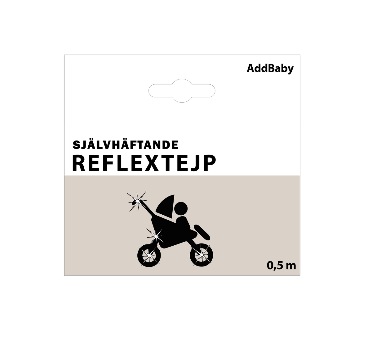 AddBaby Reflextejp 0,5m