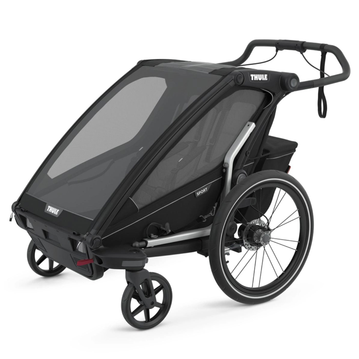 Thule Courier Sport 2 Sits Black On Black