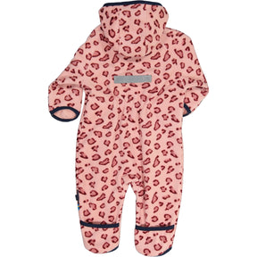 Geggamoja Vindfleece Overall Pink Leo