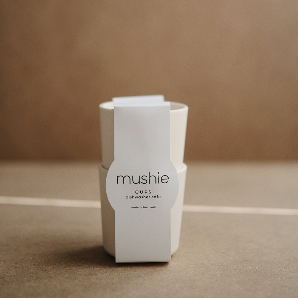 Mushie Mugg Polypropen 2-pack Mustard