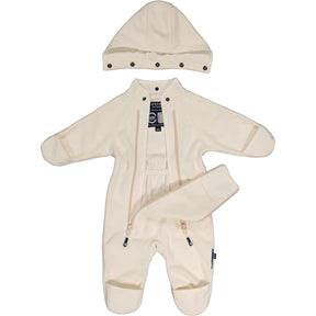 Geggamoja Vindfleece Overall Beige