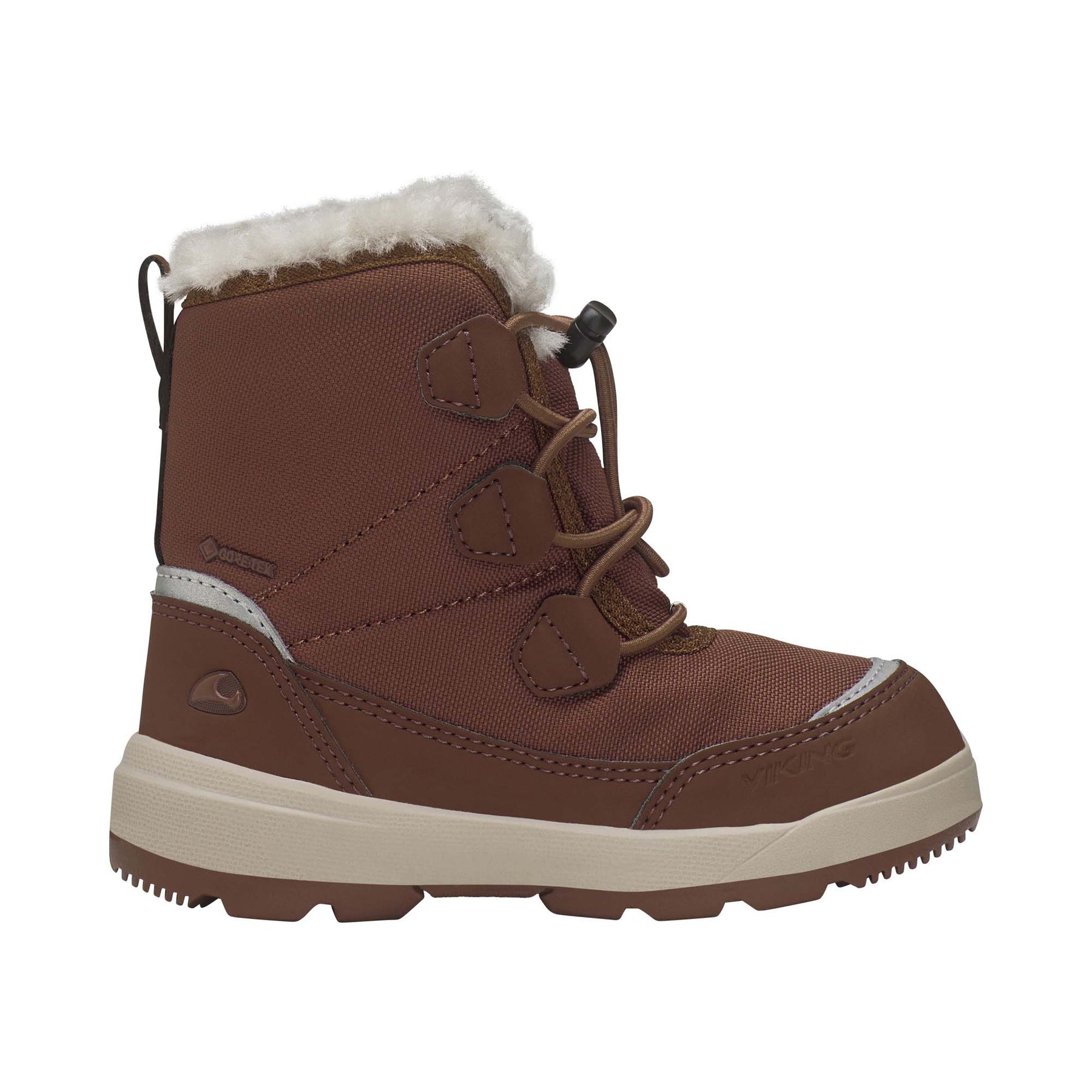 Viking Montebello Kängor Warm GTX Zip Redbrown