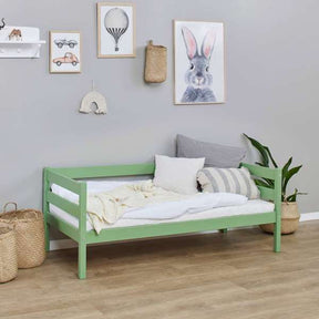 Hoppekids ECO Comfort Comfort Junior Bed 70x160 cm Pale Green