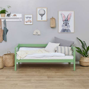 Hoppekids ECO Comfort Comfort Junior Bed 70x160 cm Pale Green