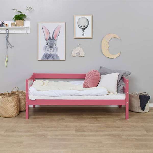 Hoppekids ECO Comfort Junior Bed 70x160 cm Baroque Rose