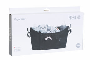 Fresh Kid Barnvagn Organizer Svart