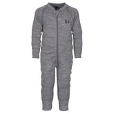 Lindberg Merino Rib Overall Baby Grey Melange