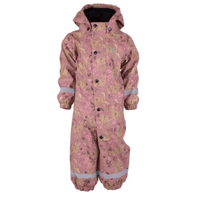 Lindberg Lekhyttan Regnoverall Fleece Baby Rose