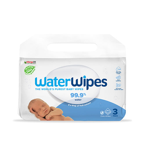 Water Wipes Biodegradable Våtservetter 3x60-pack