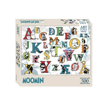 Mumin Art Puzzle 500 st ABC