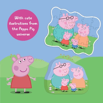 Peppa Pig Deco Pussel Familj