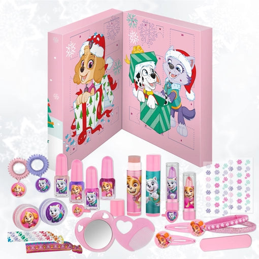 Paw Patrol Adventskalender 24 Överraskningar Smink & Smycken Rosa