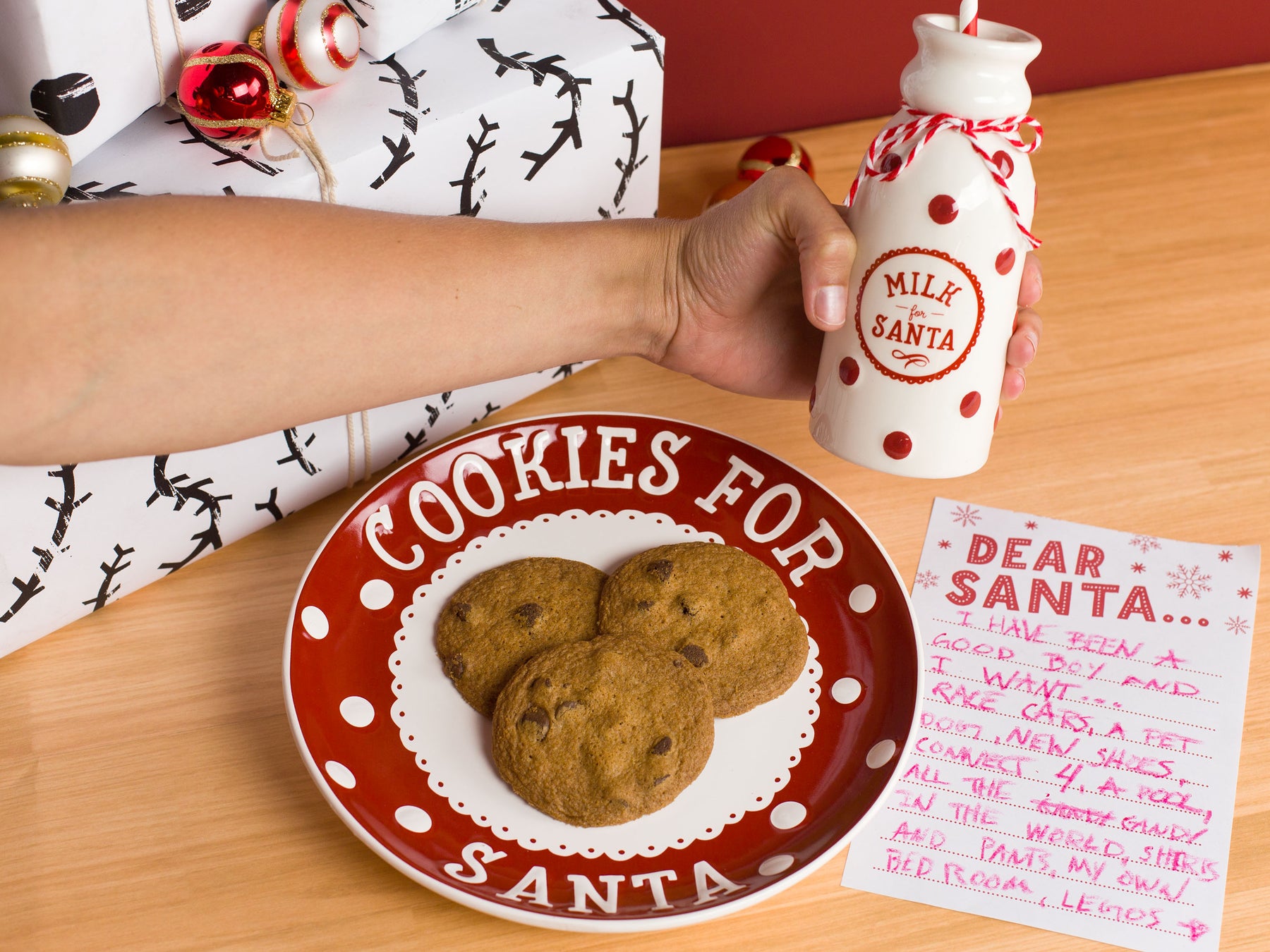 Pearhead Babyprints Santa's Cookie Set