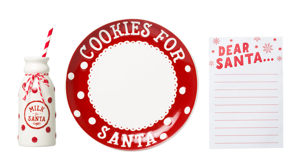 Pearhead Babyprints Santa's Cookie Set