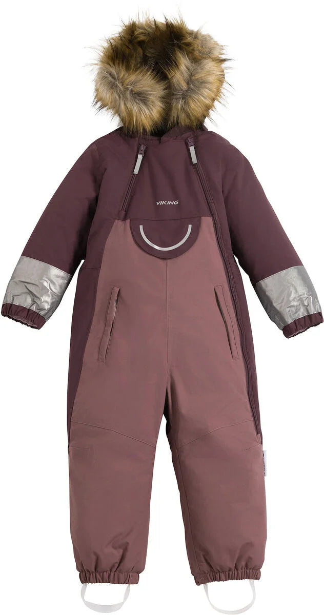 Viking Vinteroverall Alv Winter Playsuit Grape