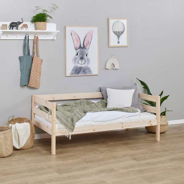 Hoppekids ECO Comfort Junior Bed 70x160 cm Natural Wood