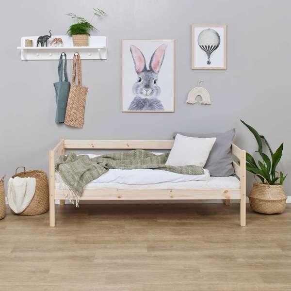 Hoppekids ECO Comfort Junior Bed 70x160 cm Natural Wood