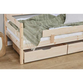 Hoppekids ECO Comfort Junior Bed 70x160 cm Natural Wood