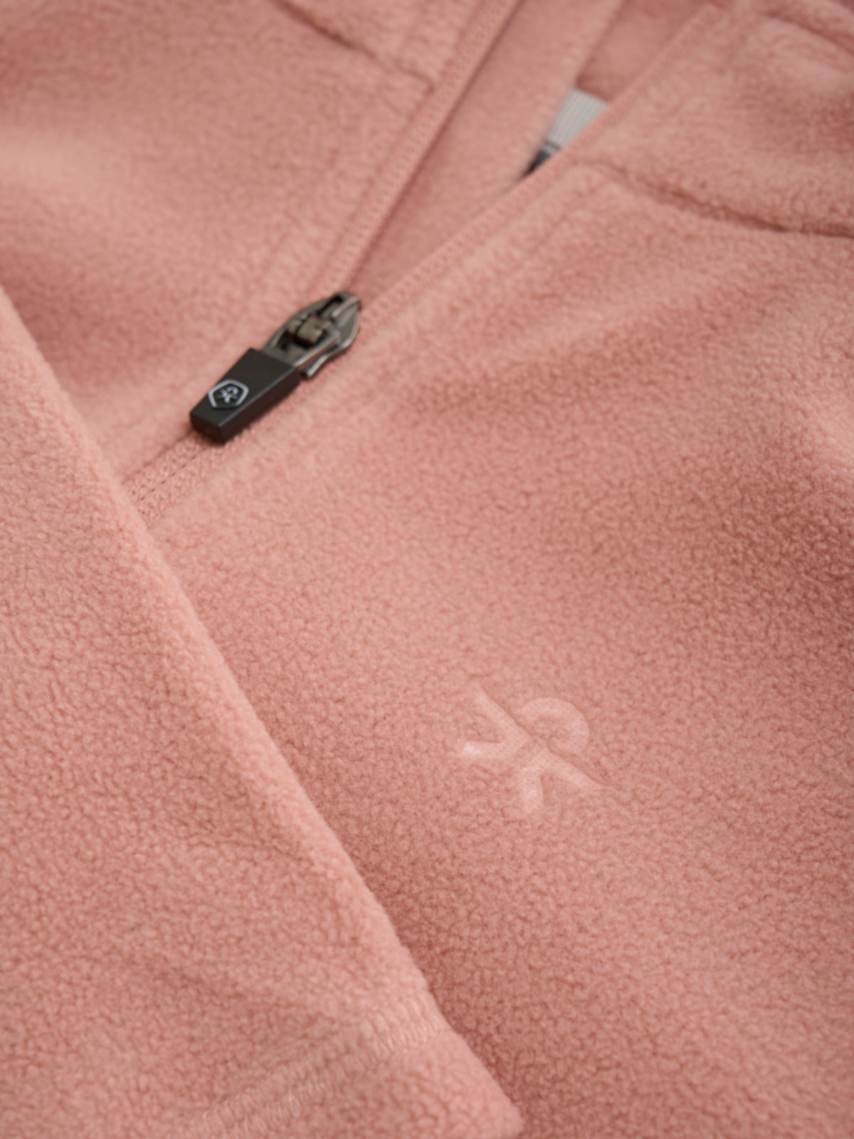 Color Kids Fleecejacka Full Zip Ash Rose